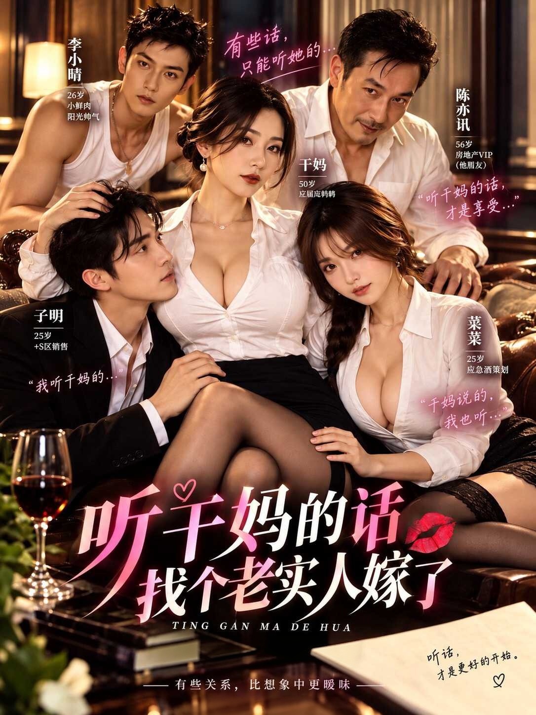 听干妈的话，我把老夫人嫁了